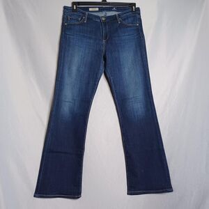 AG Adriano Goldschmied Jeans Womens 31P The Angelina Petite Boot Cut Stretch Den